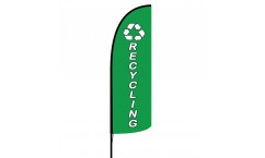 Recycling Feather Flags